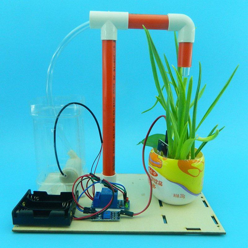 Máy tưới cây tự động - đồ chơi STEM - đồ chơi khoa học