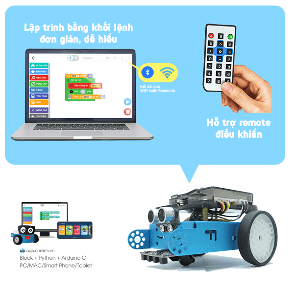 xBot - Robot lập trình STEM - Robot lập trình cho trẻ em