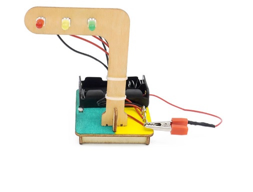 Trụ đèn giao thông - đồ chơi STEM - đồ chơi mô hình - đồ chơi lắp ráp