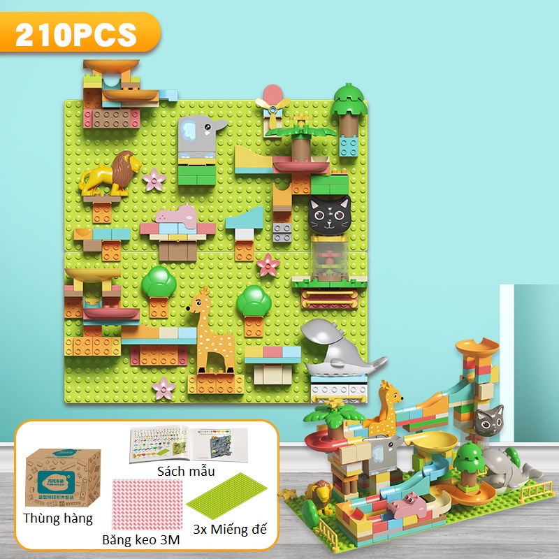 Tường Lego - Lego Dán Tường - Giáo Dục Mầm Non - Đồ Chơi Giáo Dục Sớm
