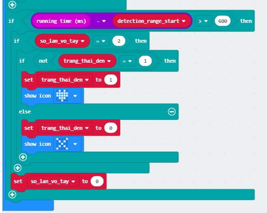 vỗ tay bật đèn lập trình microbit vỗ tay bật đèn lập trình microbit