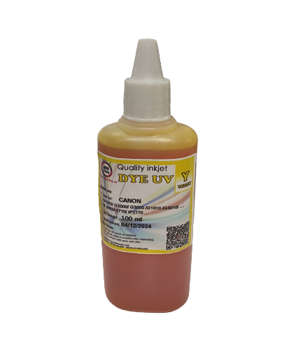 Mực in Canon màu vàng 100ml Mực in Canon màu vàng 100ml