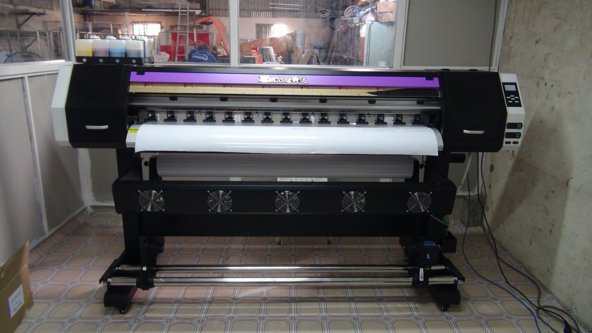 mua may in decal khổ 1m6