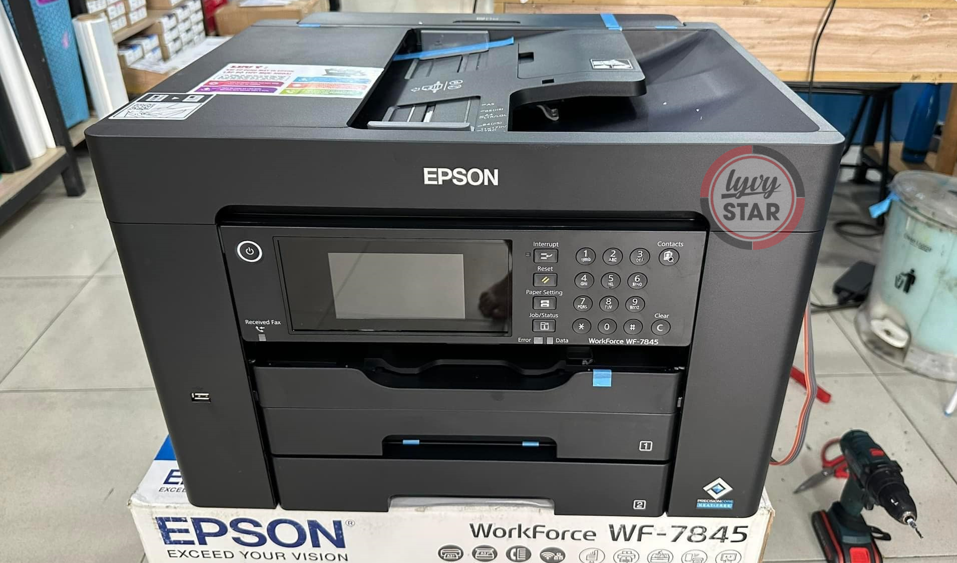 Máy in màu A3 Epson 7845 nâng cấp lên Epson L15150,may in mau a3 epson 7845 nang cap len epson l15150 Máy in màu A3 Epson 7845 nâng cấp lên Epson L15150,may in mau a3 epson 7845 nang cap len epson l15150