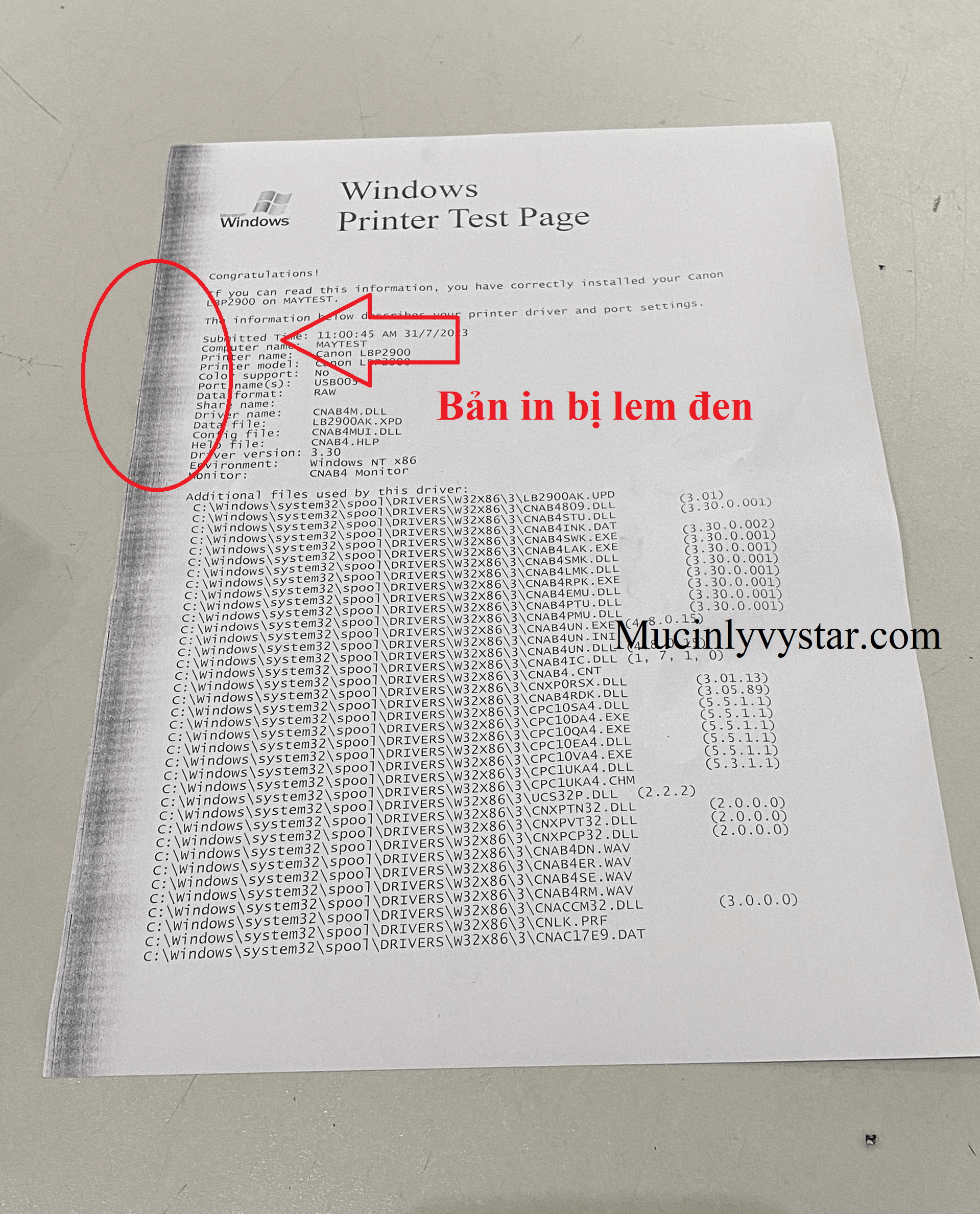 Hiện tượng lem đen trong máy in: Nguyên nhân do đâu? Hiện tượng lem đen trong máy in: Nguyên nhân do đâu?