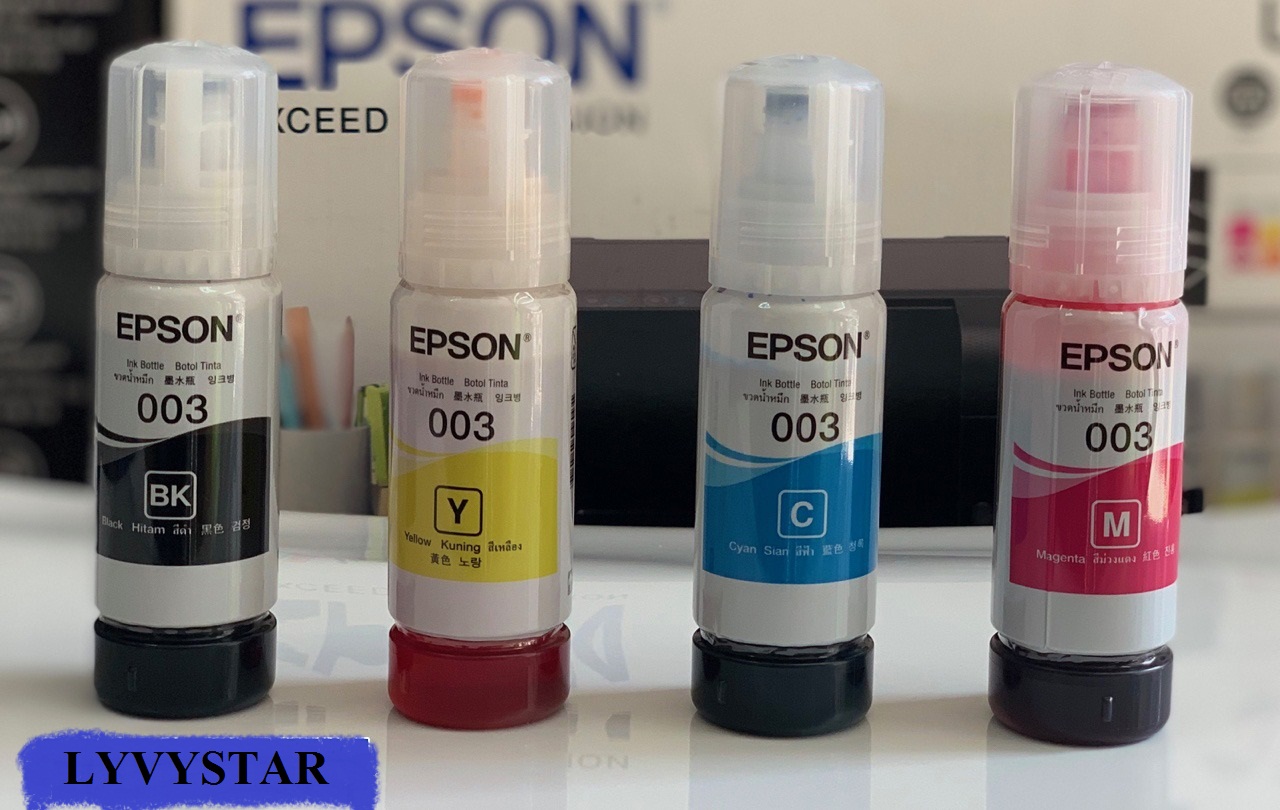 Bộ Mực in Epson 003 - Epson L3110, L3150, L5190