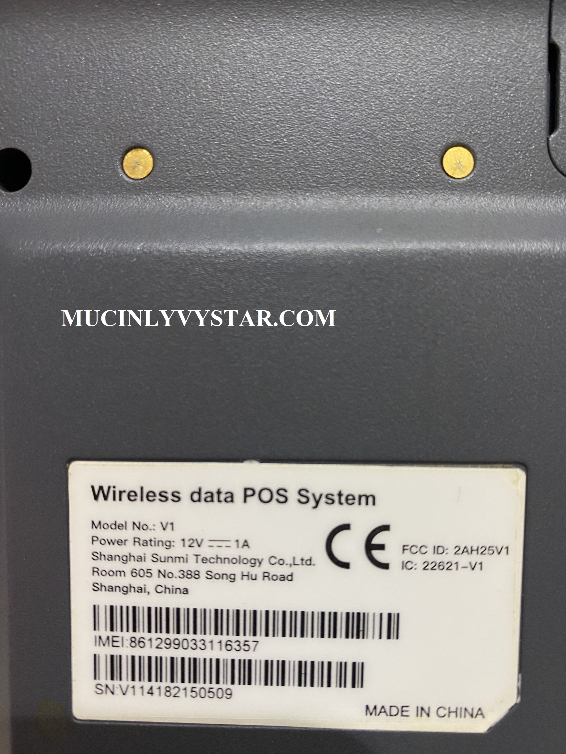 Máy pos cũ cầm tay Sunmi V1,may pos cu cam tay sunmi v1 Máy pos cũ cầm tay Sunmi V1,may pos cu cam tay sunmi v1