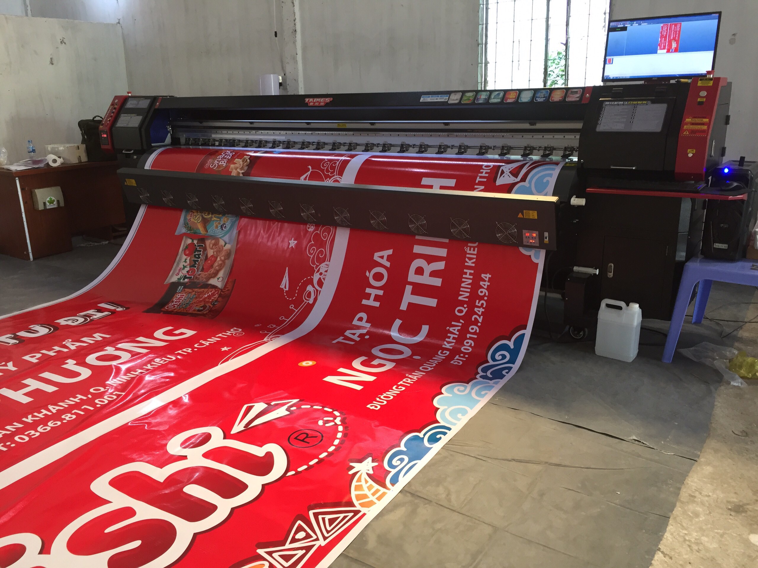 máy in bạt khổ lớn từ 2m5-3m2 tại quảng ngãi