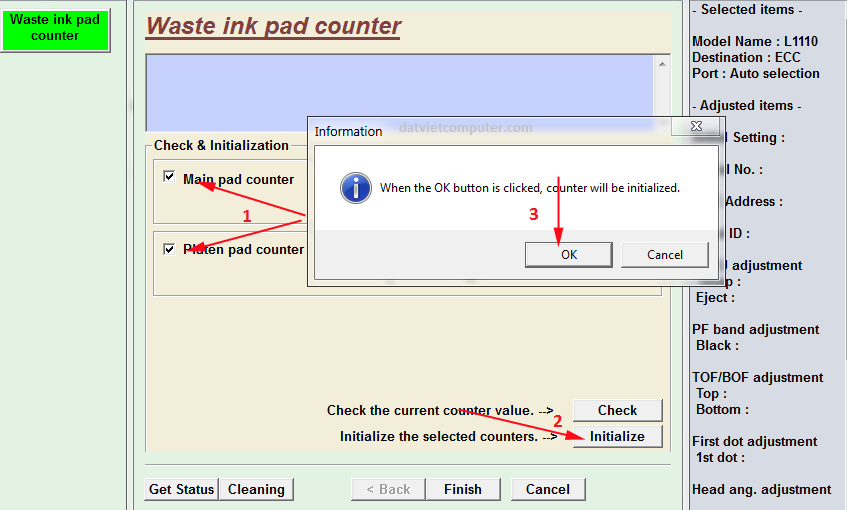 Cách reset bộ đếm máy in Epson L1110 đơn giản nhất,cach reset bo dem may in epson l1110 don gian nhat Cách reset bộ đếm máy in Epson L1110 đơn giản nhất,cach reset bo dem may in epson l1110 don gian nhat
