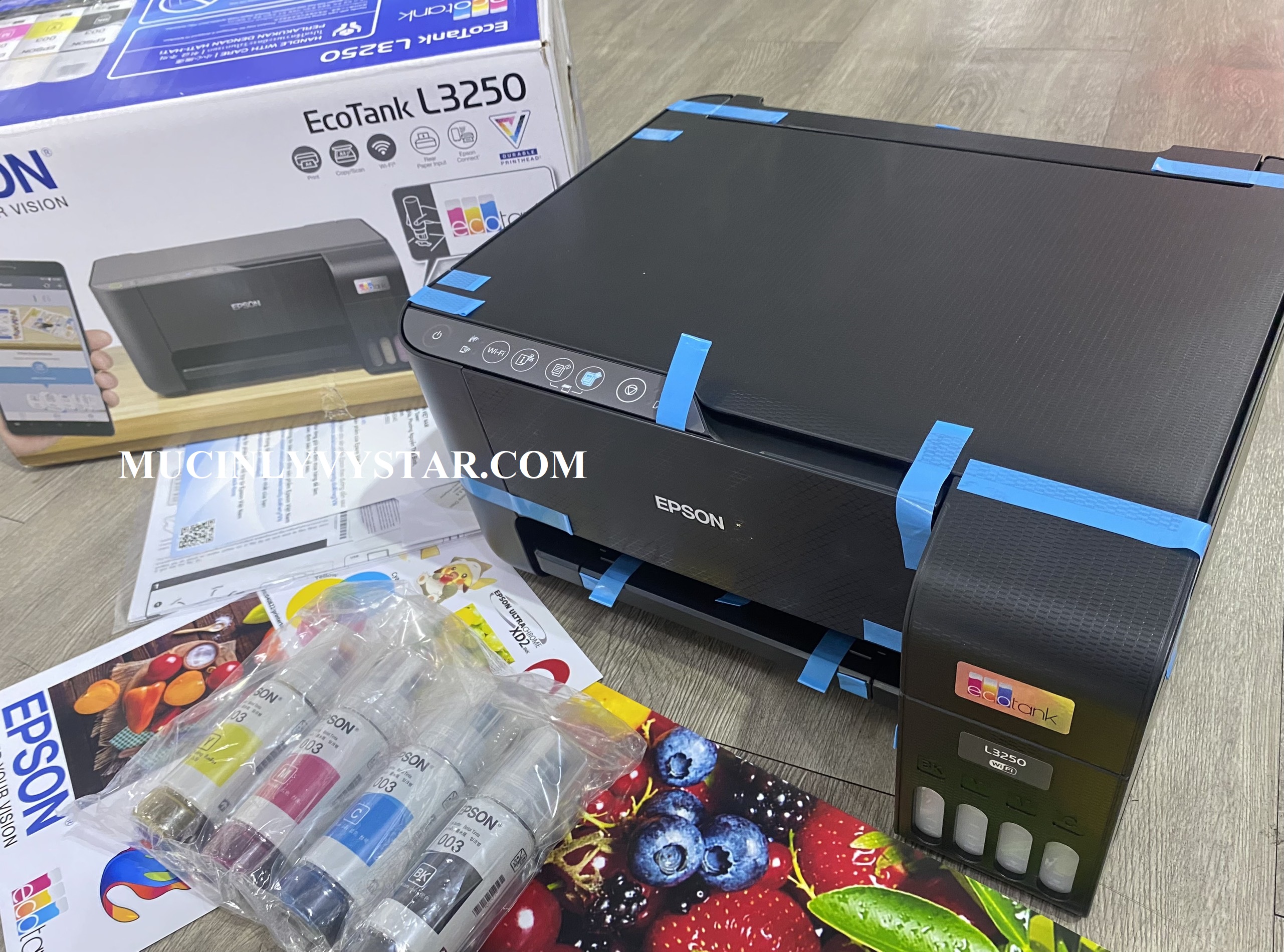 Máy in màu Epson L3250 đa chức năng,may in mau epson l3250 da chuc nang Máy in màu Epson L3250 đa chức năng,may in mau epson l3250 da chuc nang