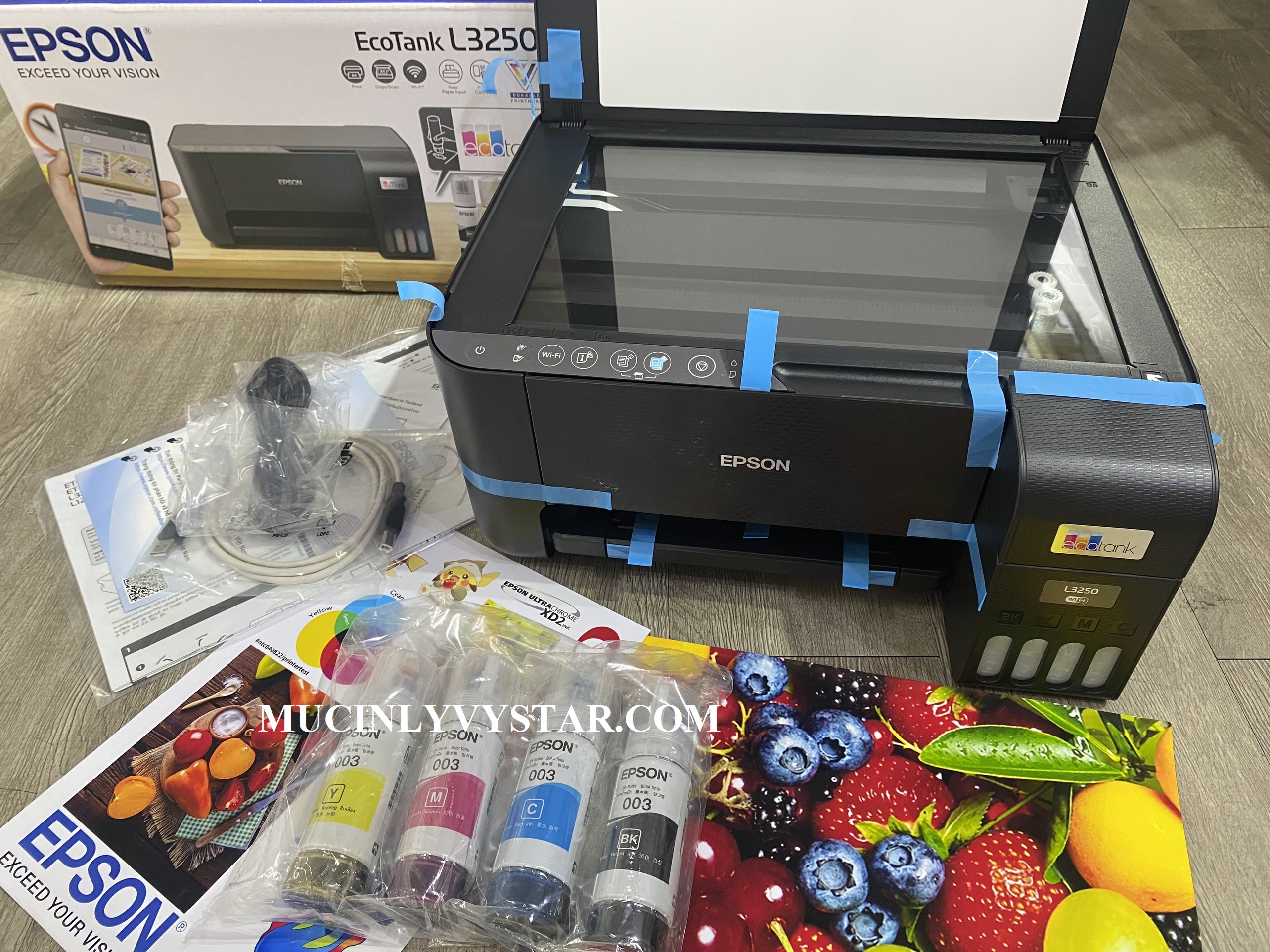 Máy in màu Epson L3250 đa chức năng,may in mau epson l3250 da chuc nang Máy in màu Epson L3250 đa chức năng,may in mau epson l3250 da chuc nang