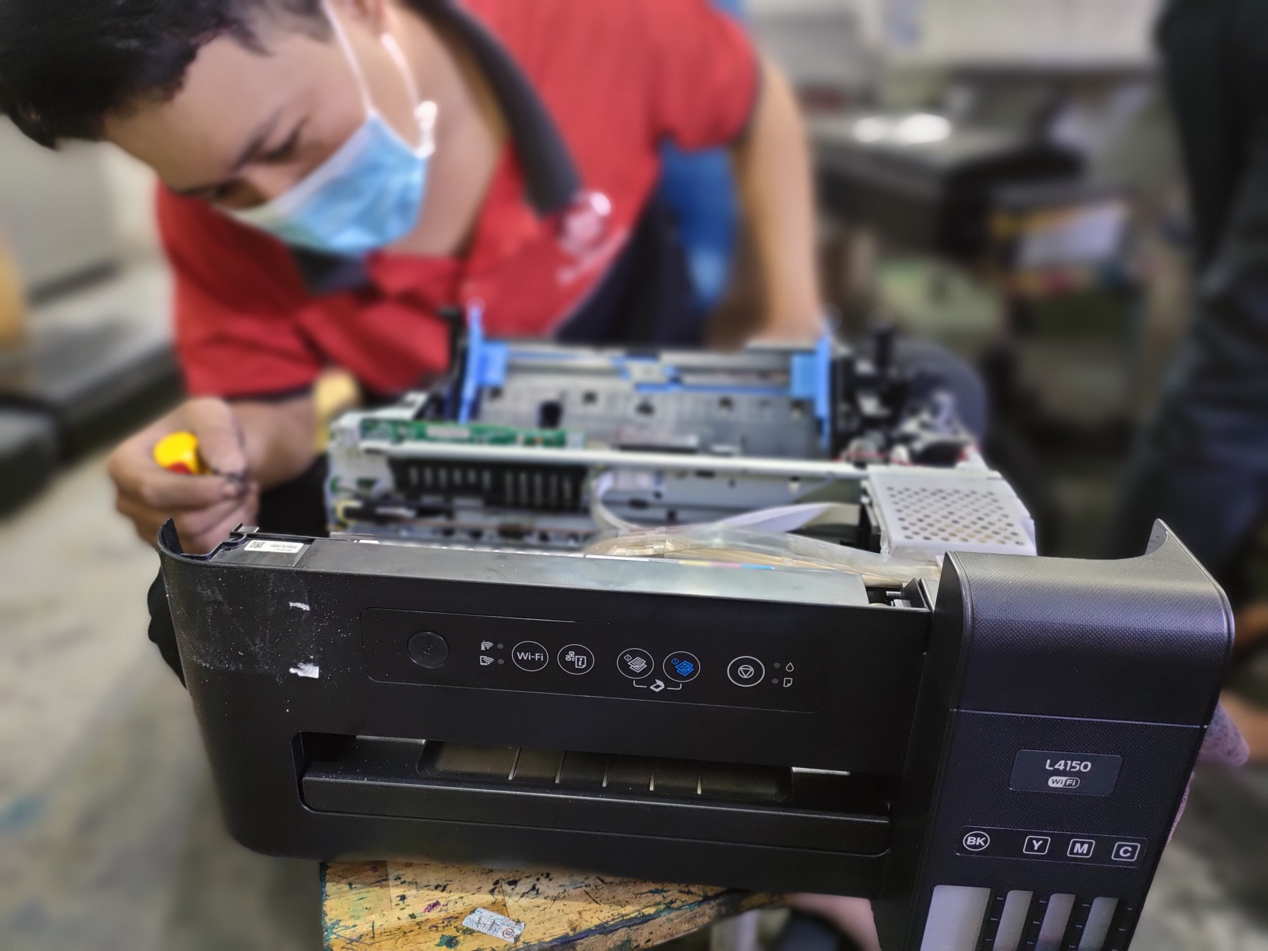 Máy in Epson L1250 in không đẹp: Cách khắc phục vấn đề sọc Máy in Epson L1250 in không đẹp: Cách khắc phục vấn đề sọc