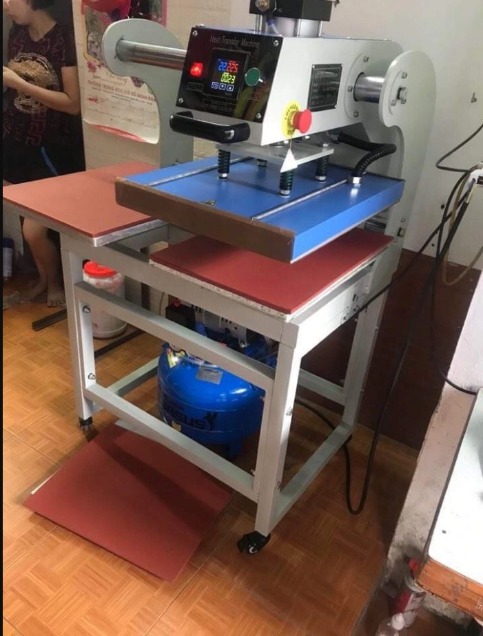 Máy ép nhiệt khí nén tự động GaoShang 33 x 45cm Máy ép nhiệt khí nén tự động GaoShang 33 x 45cm