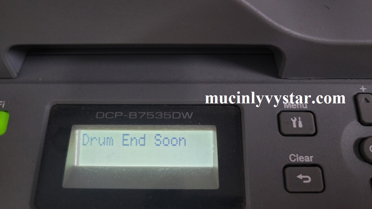 Hướng dẫn khắc phục lỗi "Drum End Soon" máy in Brother