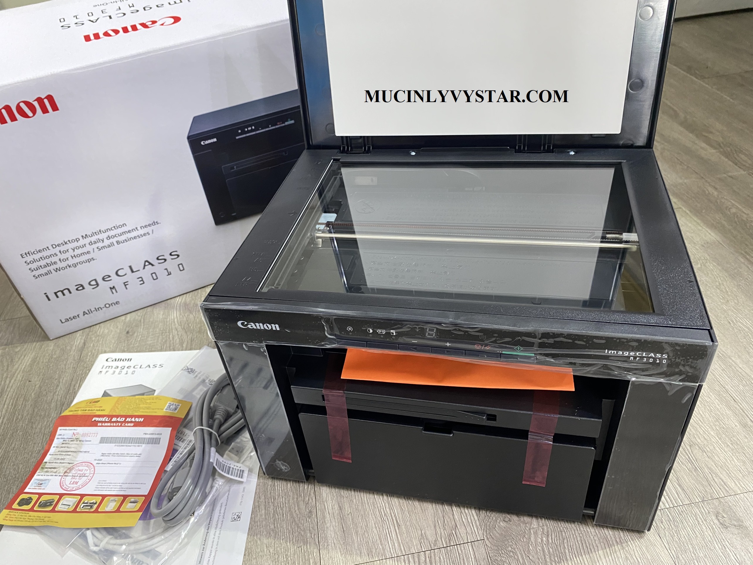 Máy in Canon MF-3010, In, Scan, Copy, Laser trắng đen Máy in Canon MF-3010, In, Scan, Copy, Laser trắng đen