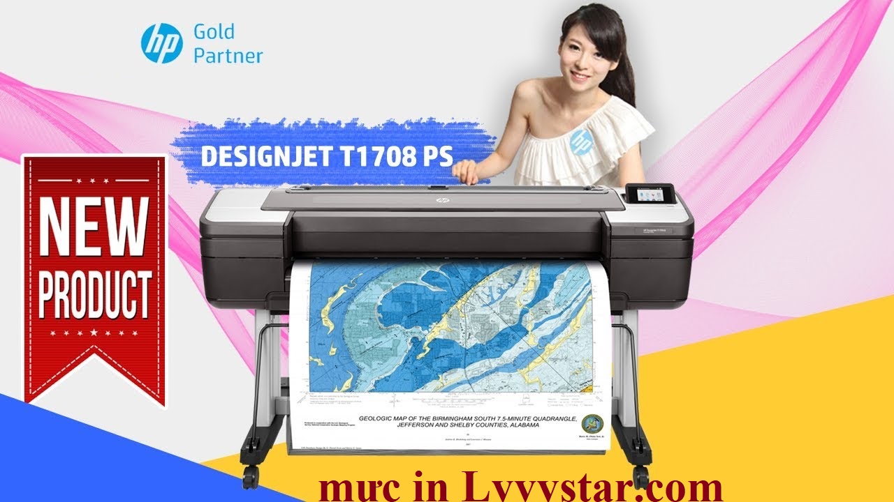 Máy in HP DesignJet T1708 Máy in HP DesignJet T1708
