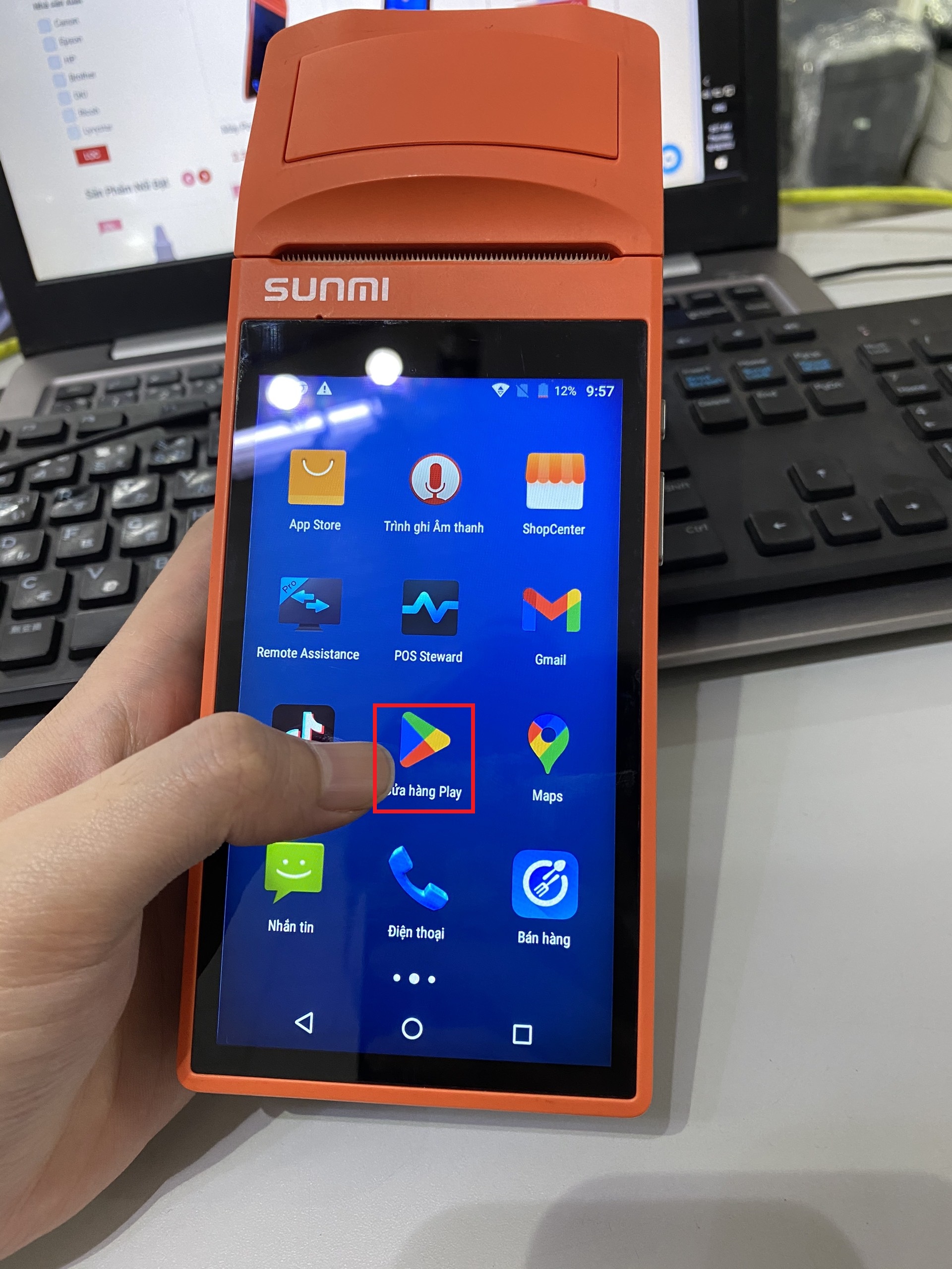 Hướng dẫn cài đặt app cho máy pos Sunmi cầm tay,huong dan cai dat app cho may pos sunmi cam tay Hướng dẫn cài đặt app cho máy pos Sunmi cầm tay,huong dan cai dat app cho may pos sunmi cam tay