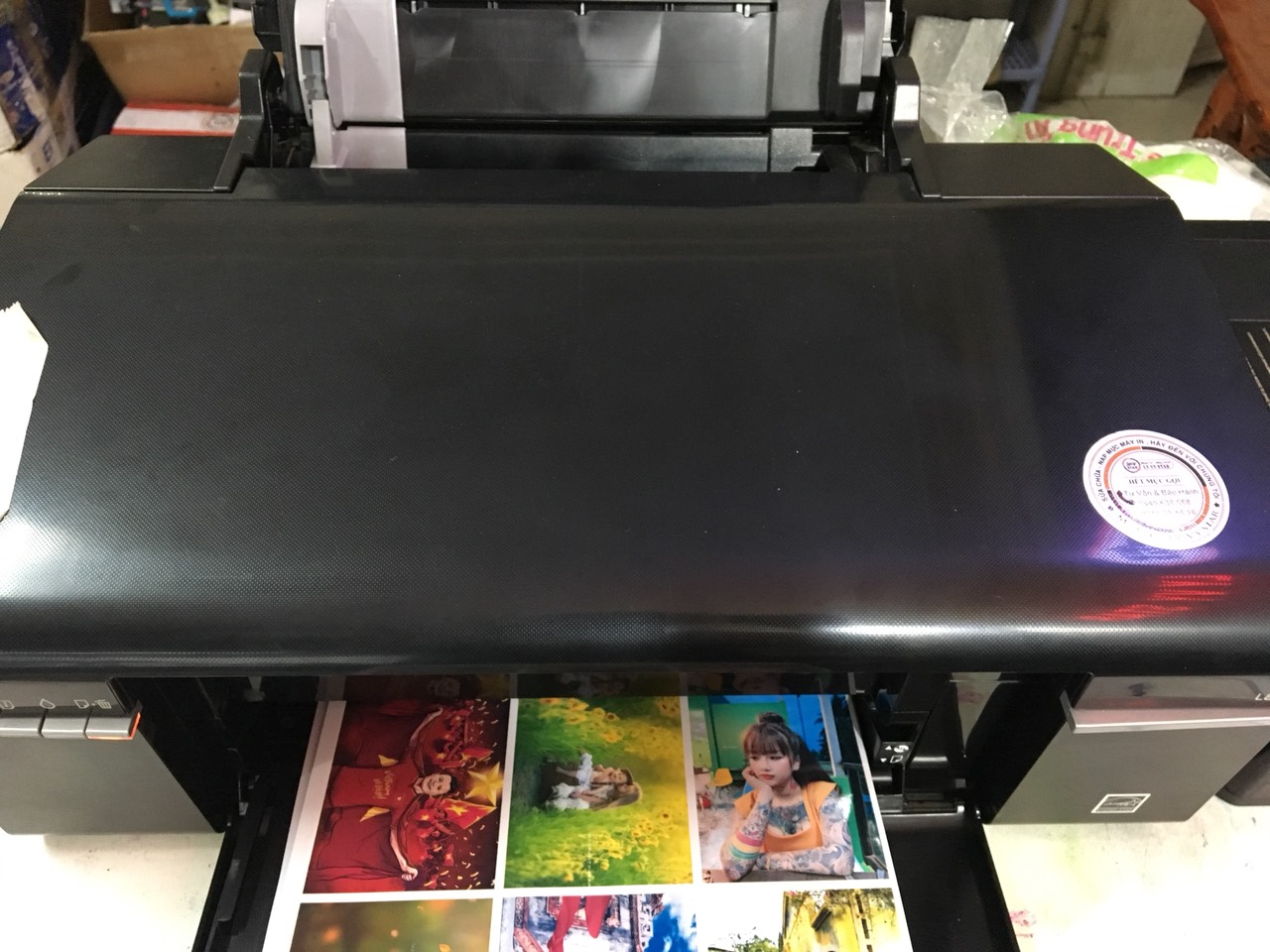 sưa chữa máy in A3 epson 1430-1390 bị nghẹt đầy phun