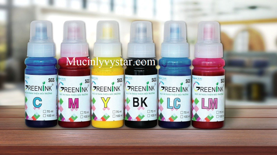 Mực in gốc dầu Pigment Art máy in Epson L8050 - L18050 Mực in gốc dầu Pigment Art máy in Epson L8050 - L18050