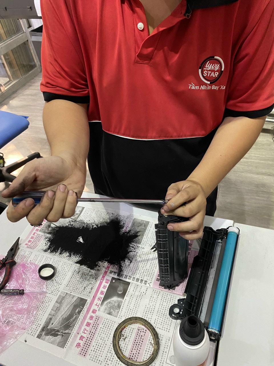 Bơm mực máy in Canon 6030B Bơm mực máy in Canon 6030B