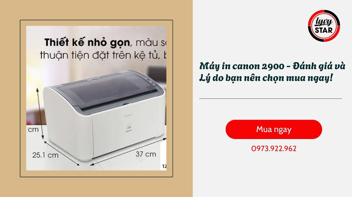 Máy in canon 2900 - Đánh giá và Lý do bạn nên chọn mua ngay! Máy in canon 2900 - Đánh giá và Lý do bạn nên chọn mua ngay!