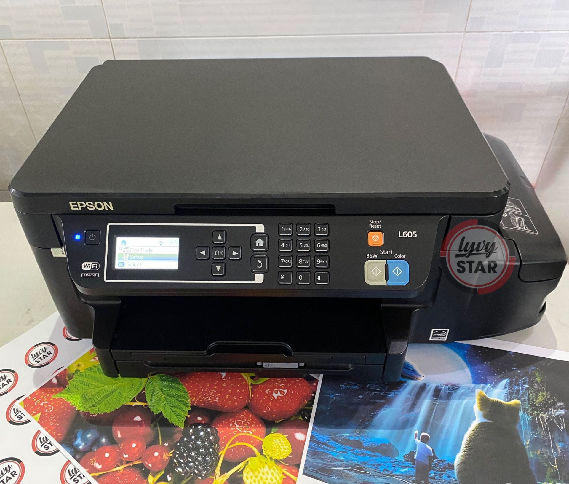 Máy in màu Epson L605 cũ (Wifi - Đa chức năng) Máy in màu Epson L605 cũ (Wifi - Đa chức năng)