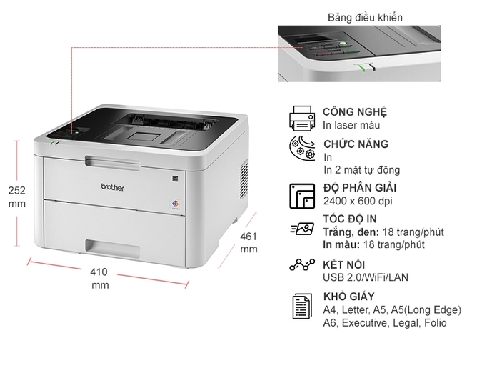 Máy in laser màu Brother HL-L3230CDN in 2 mặt tự động,may in laser mau brother hl-l3230cdn in 2 mat tu dong Máy in laser màu Brother HL-L3230CDN in 2 mặt tự động,may in laser mau brother hl-l3230cdn in 2 mat tu dong