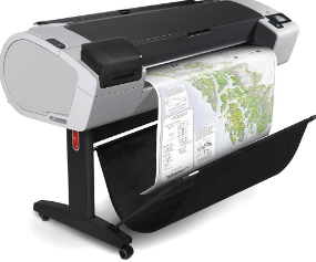 Máy in màu khổ lớn HP DesignJet T1708 44-inch PostScript Máy in màu khổ lớn HP DesignJet T1708 44-inch PostScript