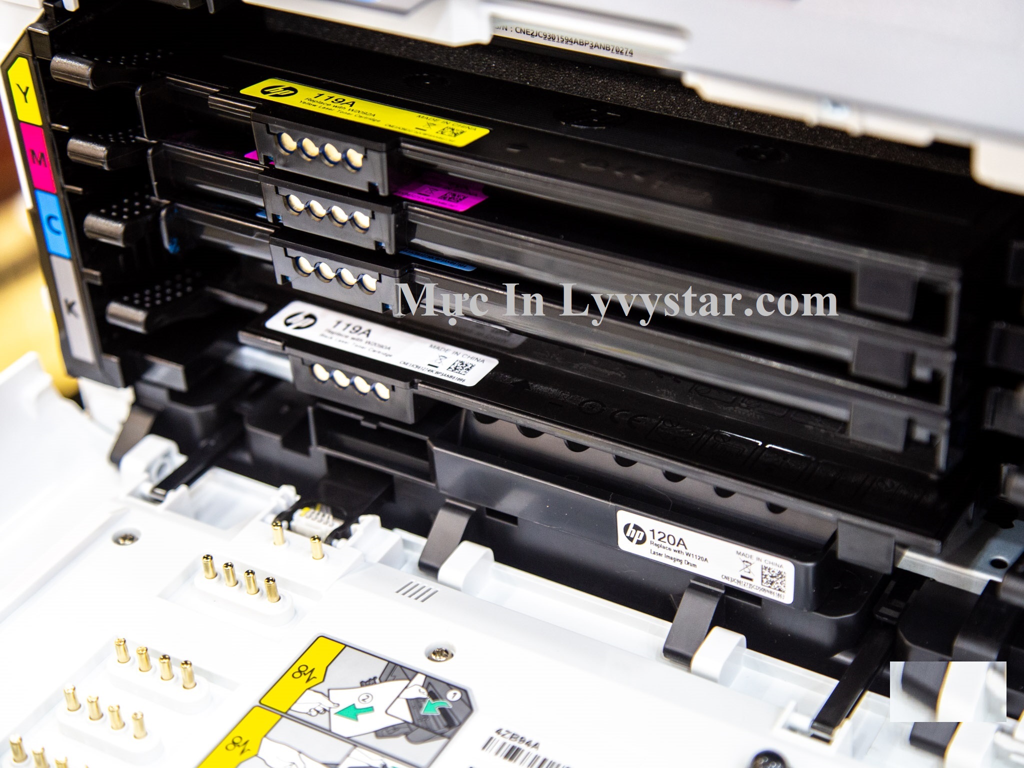 Bơm mực -nạp mực màu HP Color Laser 150a /119A  (W2091A). Bơm mực -nạp mực màu HP Color Laser 150a /119A  (W2091A).