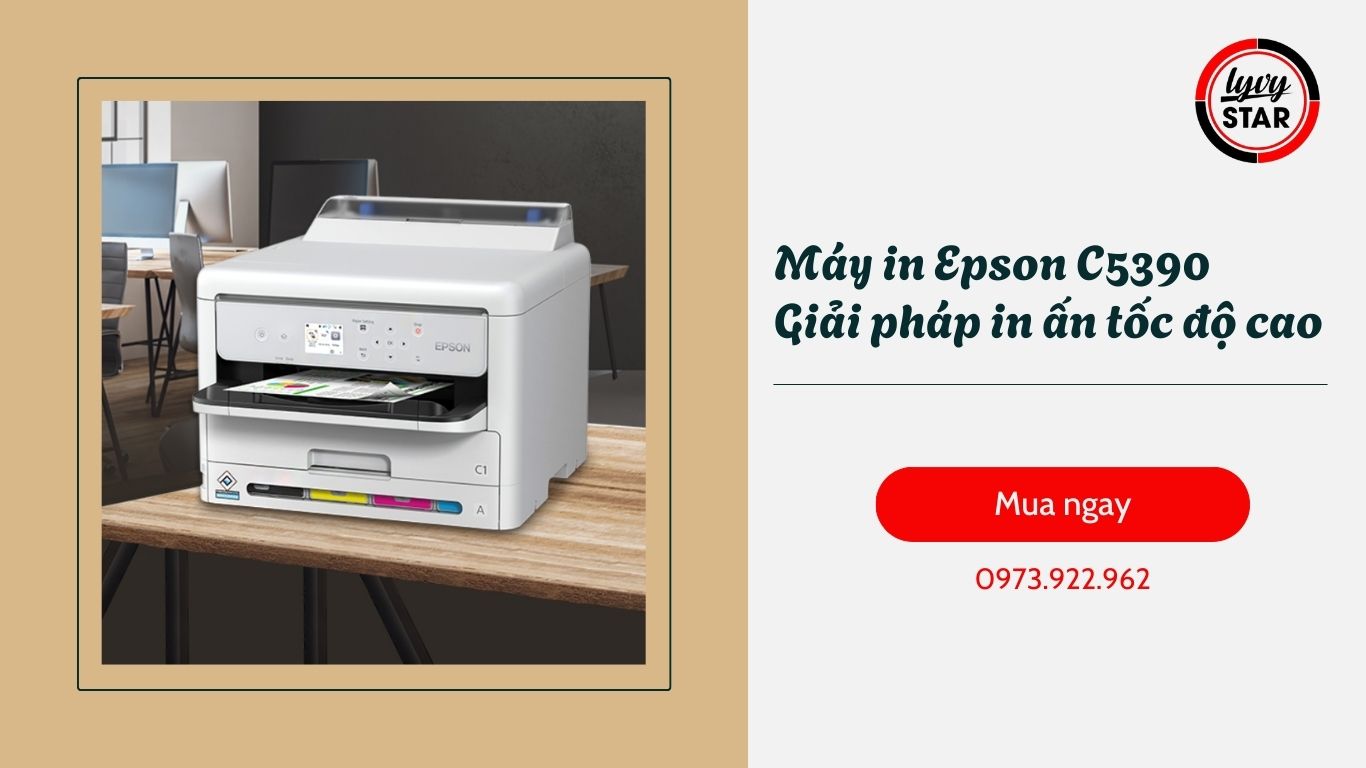 Máy in Epson C5390 – Giải pháp in ấn tốc độ cao