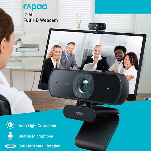 Webcam Rapoo C260 FullHD Webcam Rapoo C260 FullHD