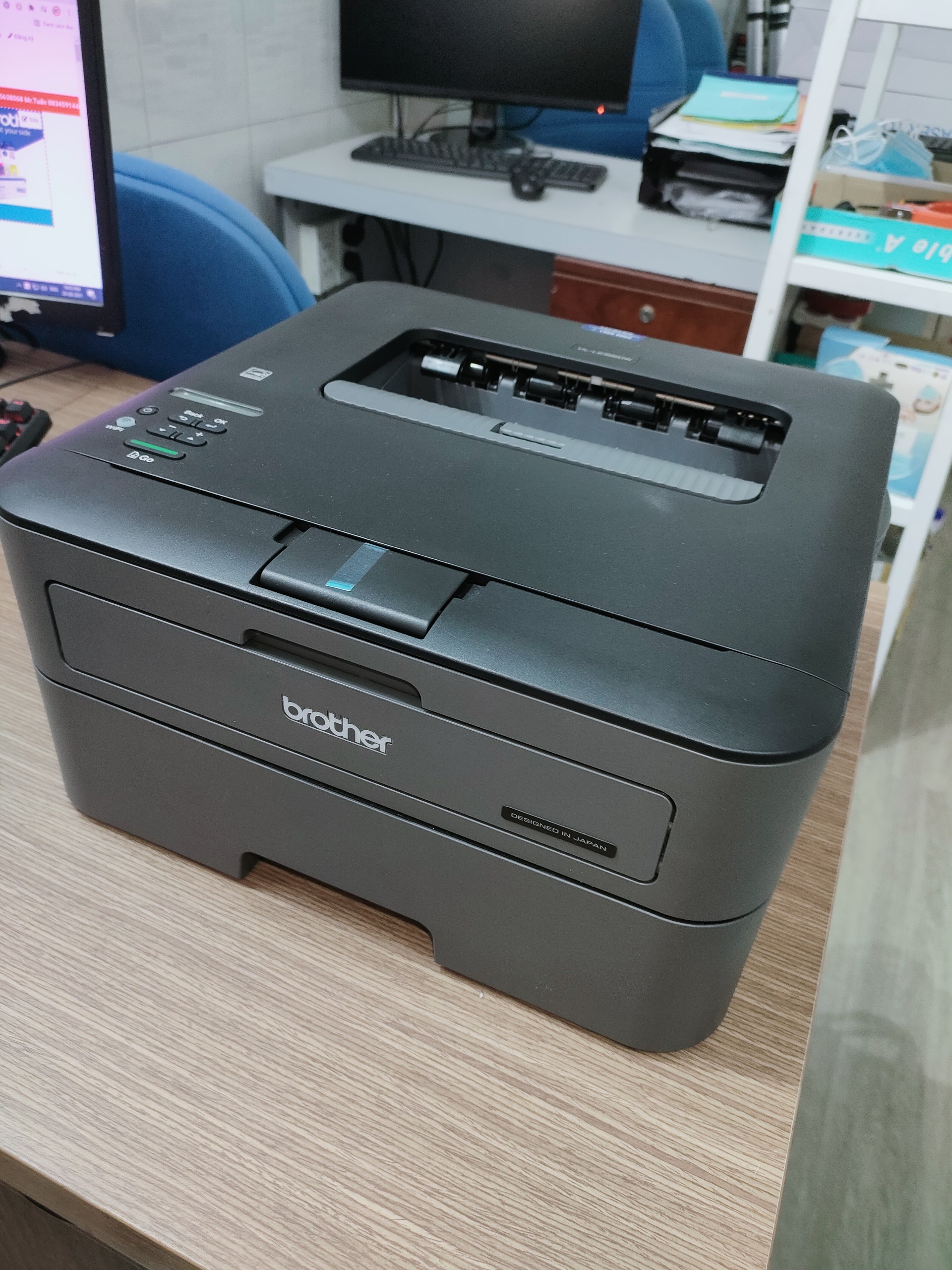 Máy in cũ Brother HL- 2366dw in đảo mặt 