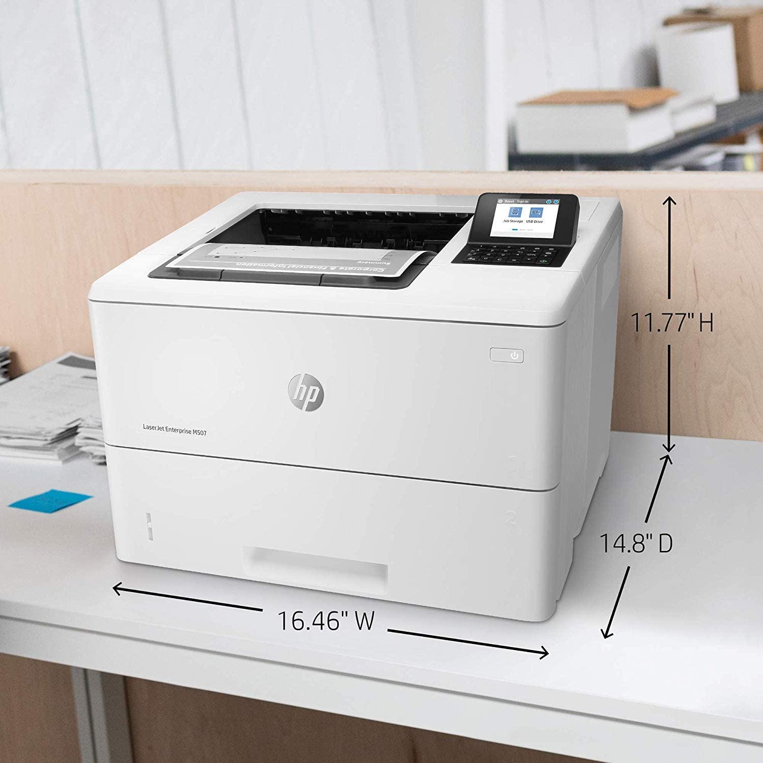 Máy in Hp Laserjet Enterprise M507DN Máy in Hp Laserjet Enterprise M507DN