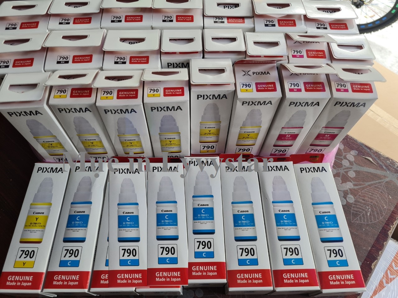 Các loại mực in chính hãng như Canon Các loại mực in chính hãng như Canon