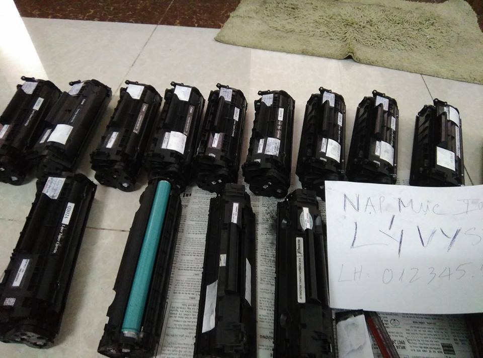 chuyên bơm mực máy in canon 2900 tại quảng ngãi