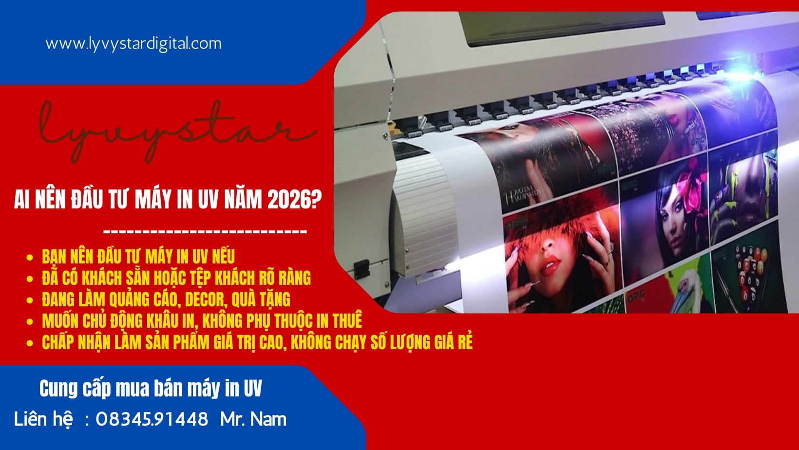 Máy in UV là gì ? Tìm hiểu trước khi đầu tư 2026 Máy in UV là gì ? Tìm hiểu trước khi đầu tư 2026