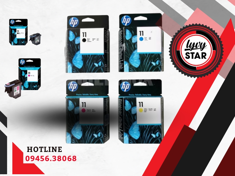 Đầu in HP 11 sử dụng cho máy in HP 800 – HP 500 – HP 510 Đầu in HP 11 sử dụng cho máy in HP 800 – HP 500 – HP 510