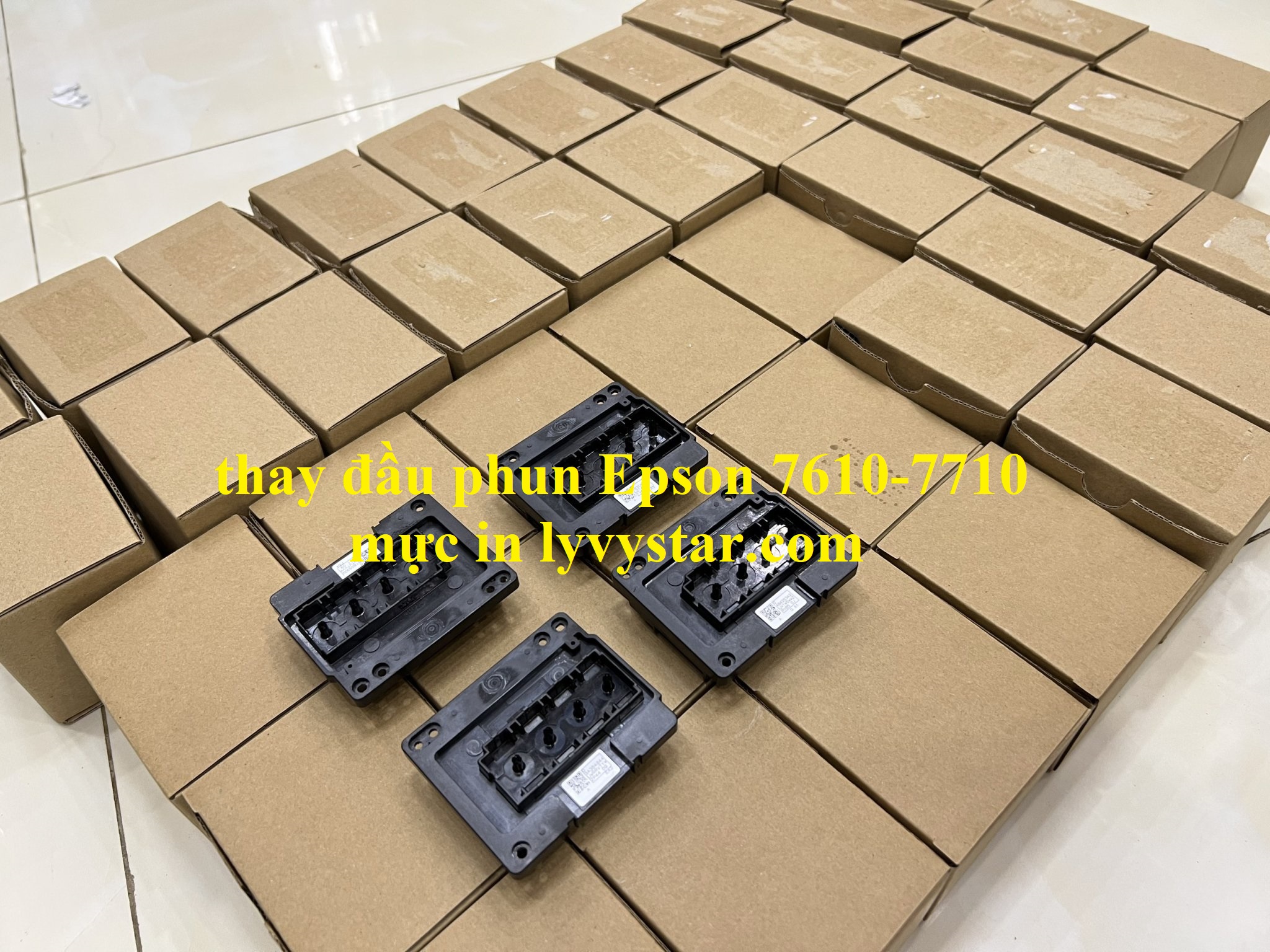 Thay đầu phun A3 Epson WF7710-7610 Thay đầu phun A3 Epson WF7710-7610