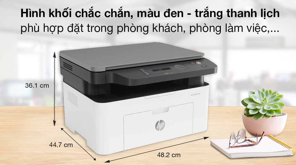 Máy in HP LaserJet 135a (4ZB82A)trắng đen đa năng In photo scan. Máy in HP LaserJet 135a (4ZB82A)trắng đen đa năng In photo scan.