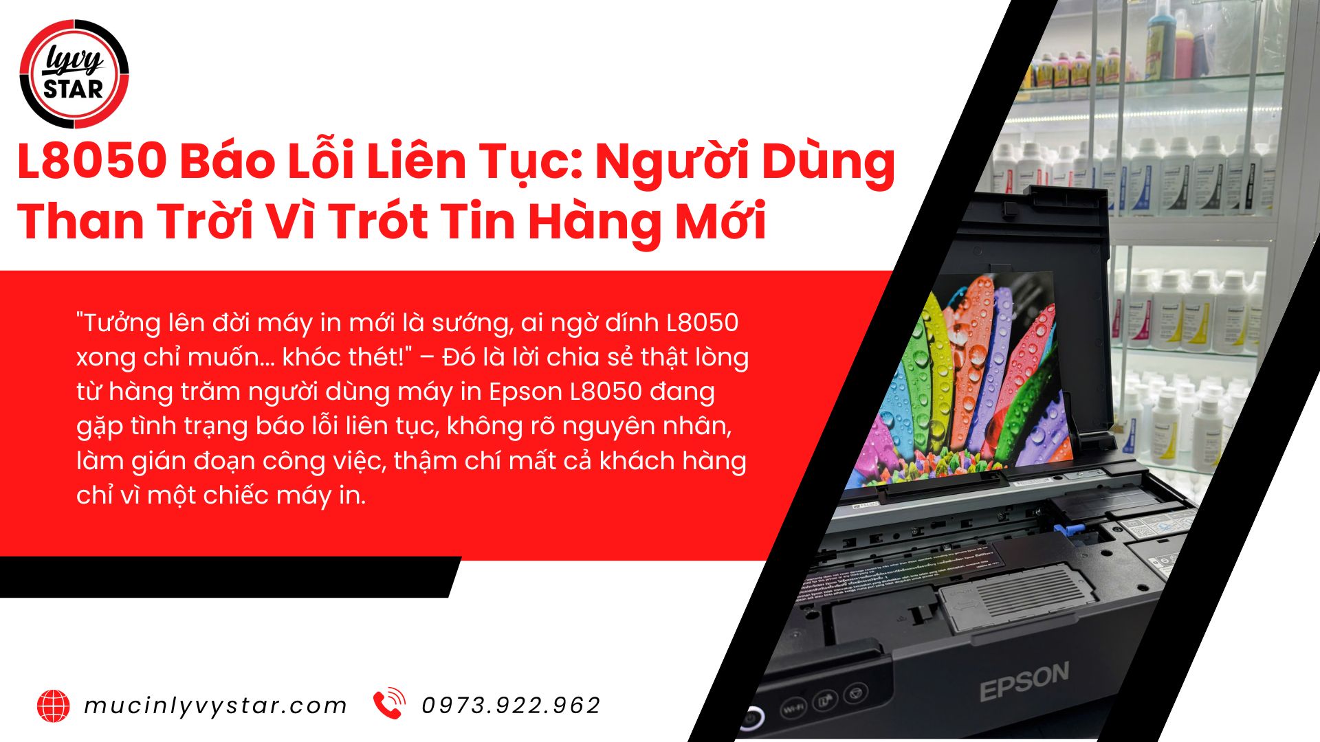 L8050 Báo Lỗi Liên Tục: Người Dùng Than Trời Vì Trót Tin Hàng Mới L8050 Báo Lỗi Liên Tục: Người Dùng Than Trời Vì Trót Tin Hàng Mới