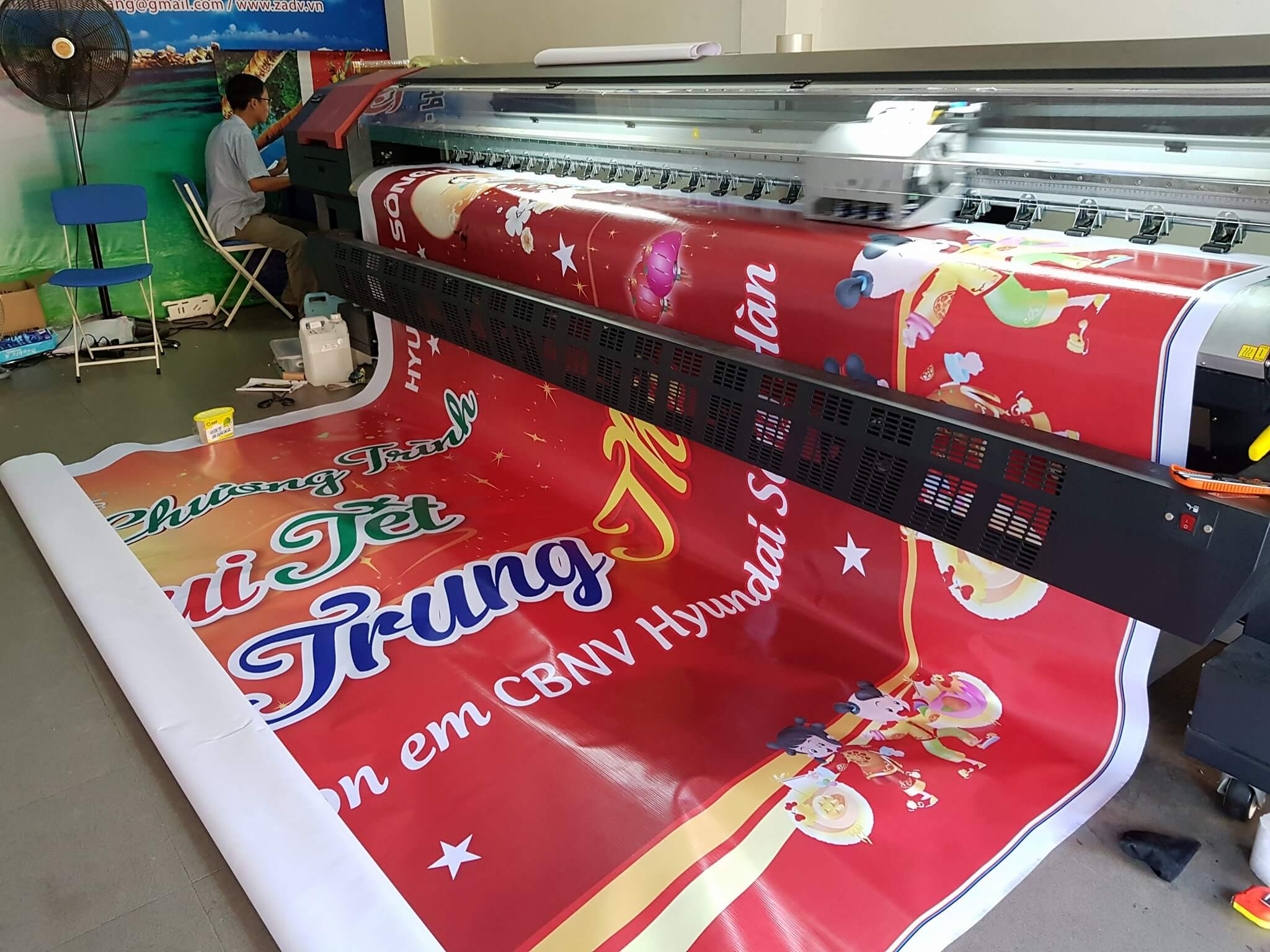 Máy in bạt hiflex cũ giá rẻ tốt TPHCM Máy in bạt hiflex cũ giá rẻ tốt TPHCM