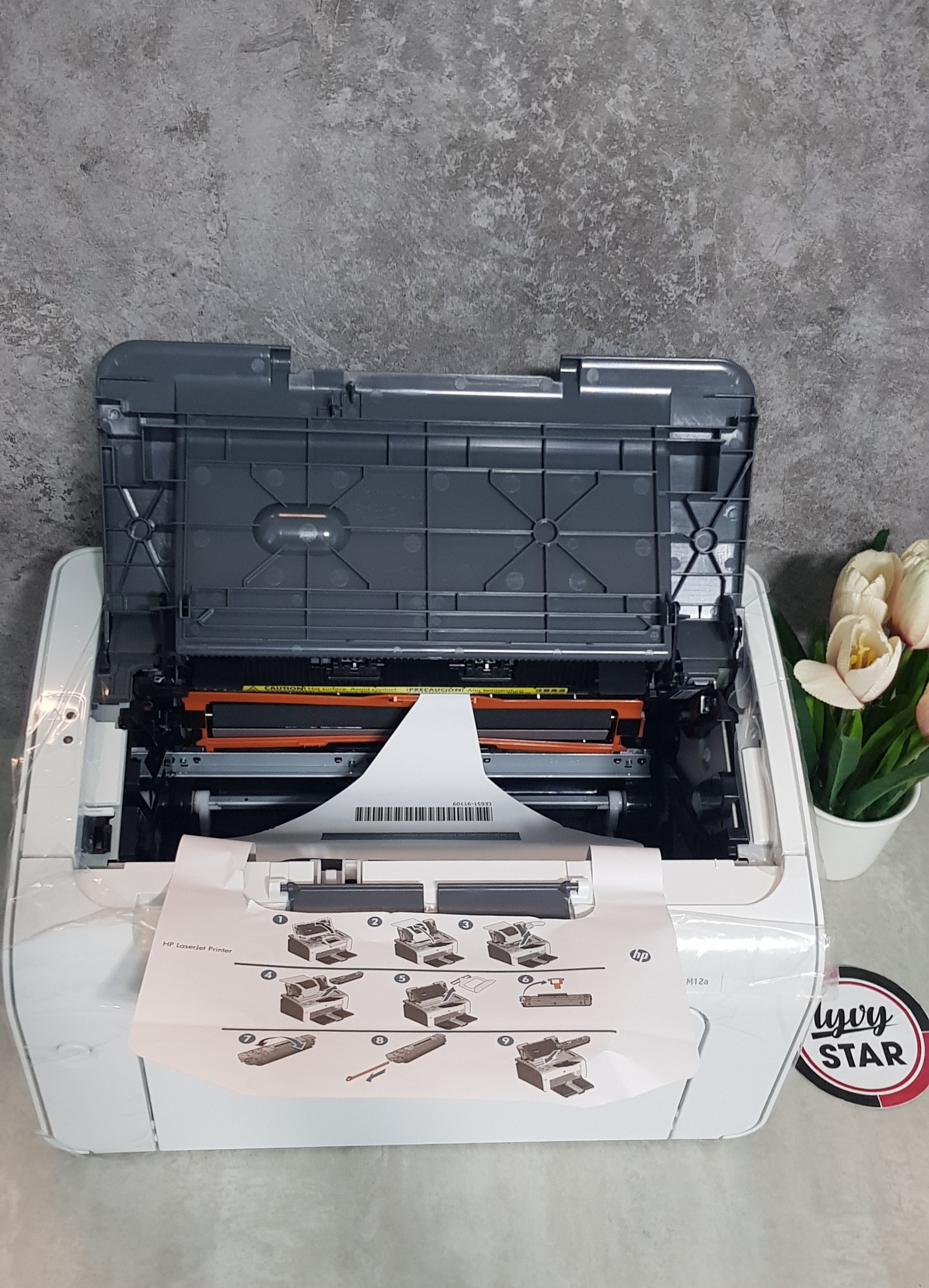 sữa chữa máy in HP M12a của hộp mực 79 in bị mờ nhạt