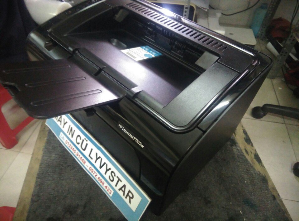 máy in laser đen trắng HP P1102W máy in laser đen trắng HP P1102W