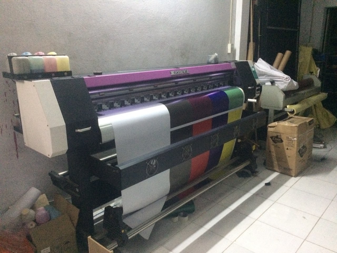 sửa chữa máy in khổ lớn xkeda