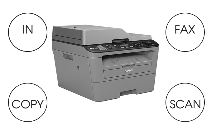 Máy in Laser Brother MFC-L2701DW tích hợp 4 tính năng in, scan, fax và copy để đảm bảo thực hiện tốt những công việc văn phòng. Máy in Laser Brother MFC-L2701DW tích hợp 4 tính năng in, scan, fax và copy để đảm bảo thực hiện tốt những công việc văn phòng.