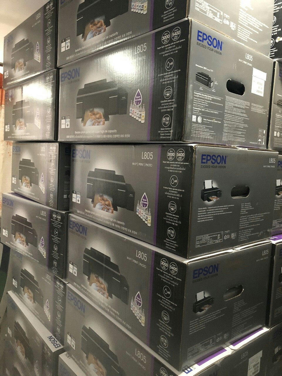 cung cấp máy in Epson L805 chính hãng tại Long An