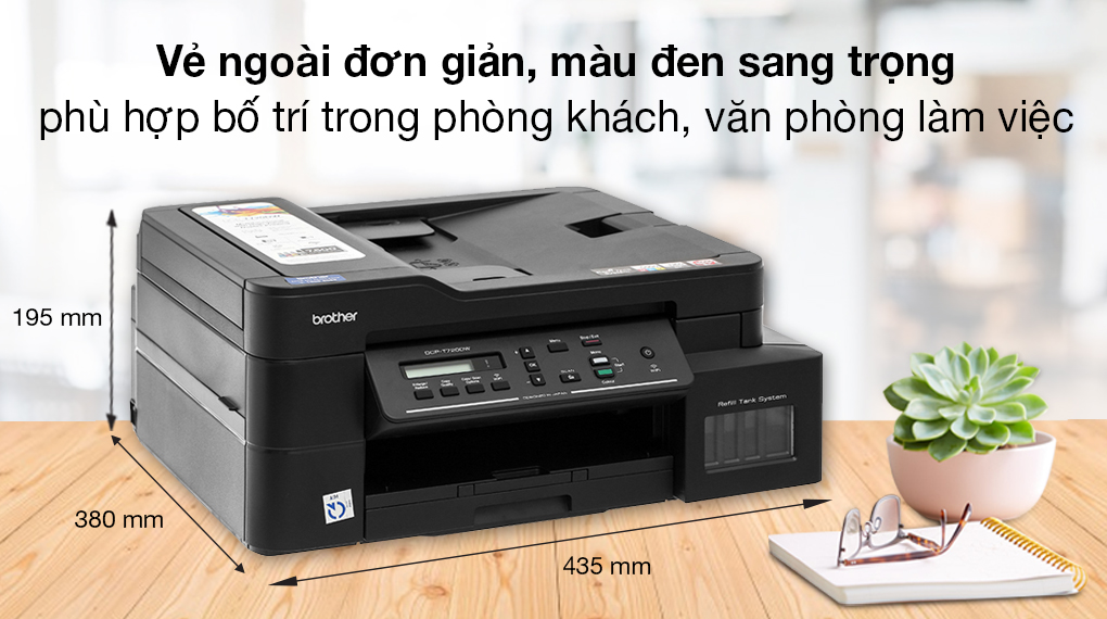 Máy in phun màu đa năng Brother DCP-T720DW Máy in phun màu đa năng Brother DCP-T720DW