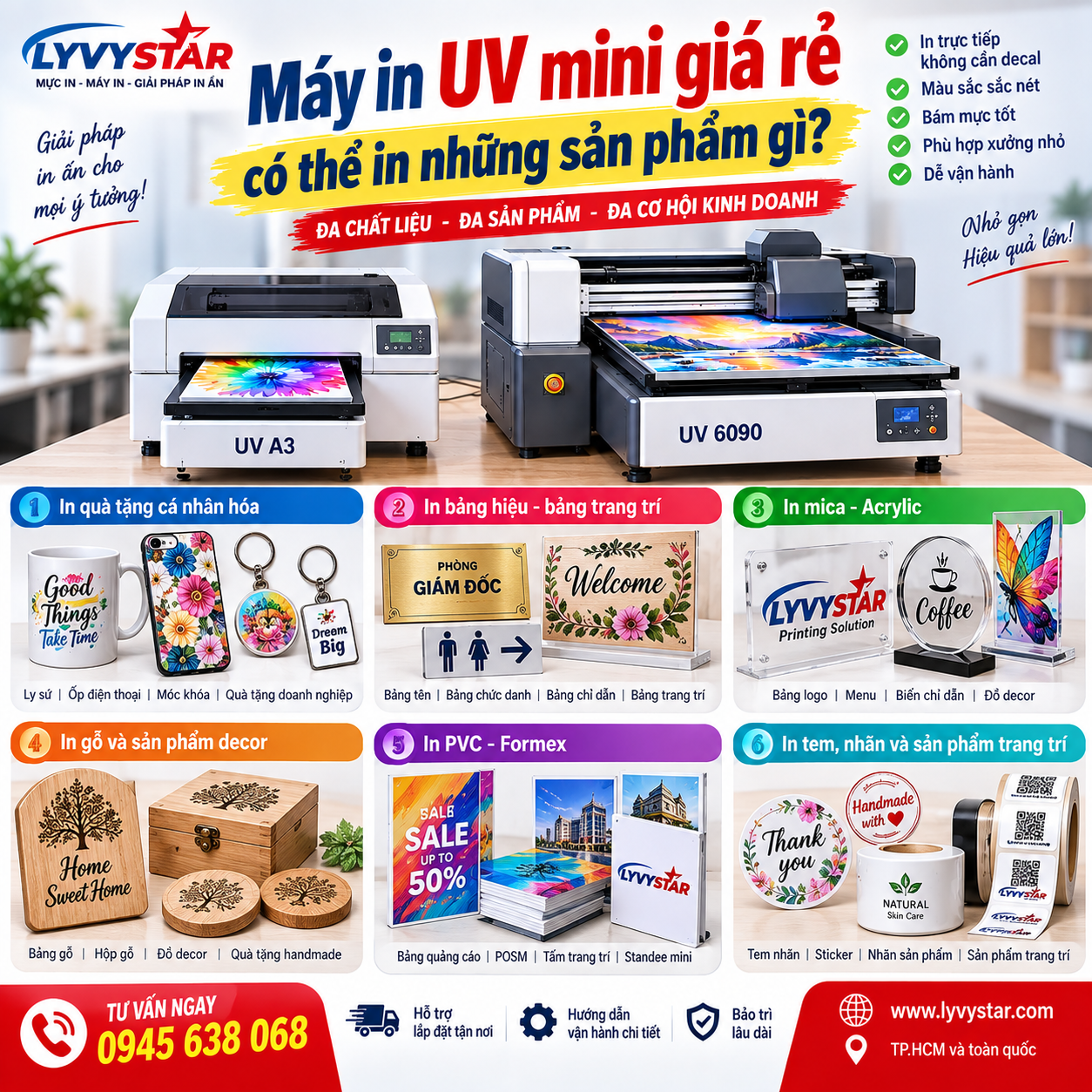 Máy in UV mini giá rẻ có thể in những sản phẩm gì Máy in UV mini giá rẻ có thể in những sản phẩm gì