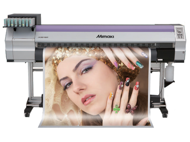 Mimaki JV33-130 in tem nhãn decal Mimaki JV33-130