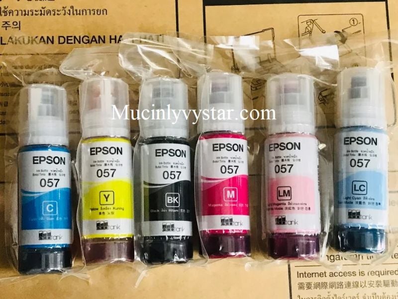 Mực Epson 057 giá bao nhiêu và mua ở đâu uy tín?